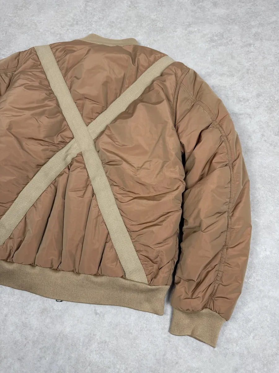 AW2011 Emporio Armani Anniversary Pale Pink Cross Bomber Jacket oHJRyEQ 3