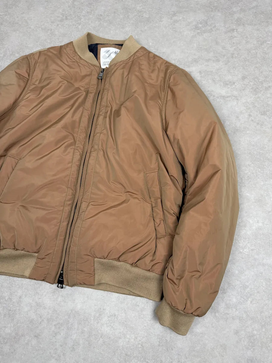 AW2011 Emporio Armani Anniversary Pale Pink Cross Bomber Jacket oHJRyEQ 5