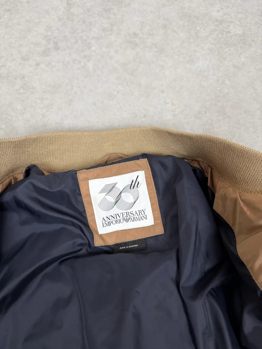 AW2011 Emporio Armani Anniversary Pale Pink Cross Bomber Jacket oHJRyEQ 9