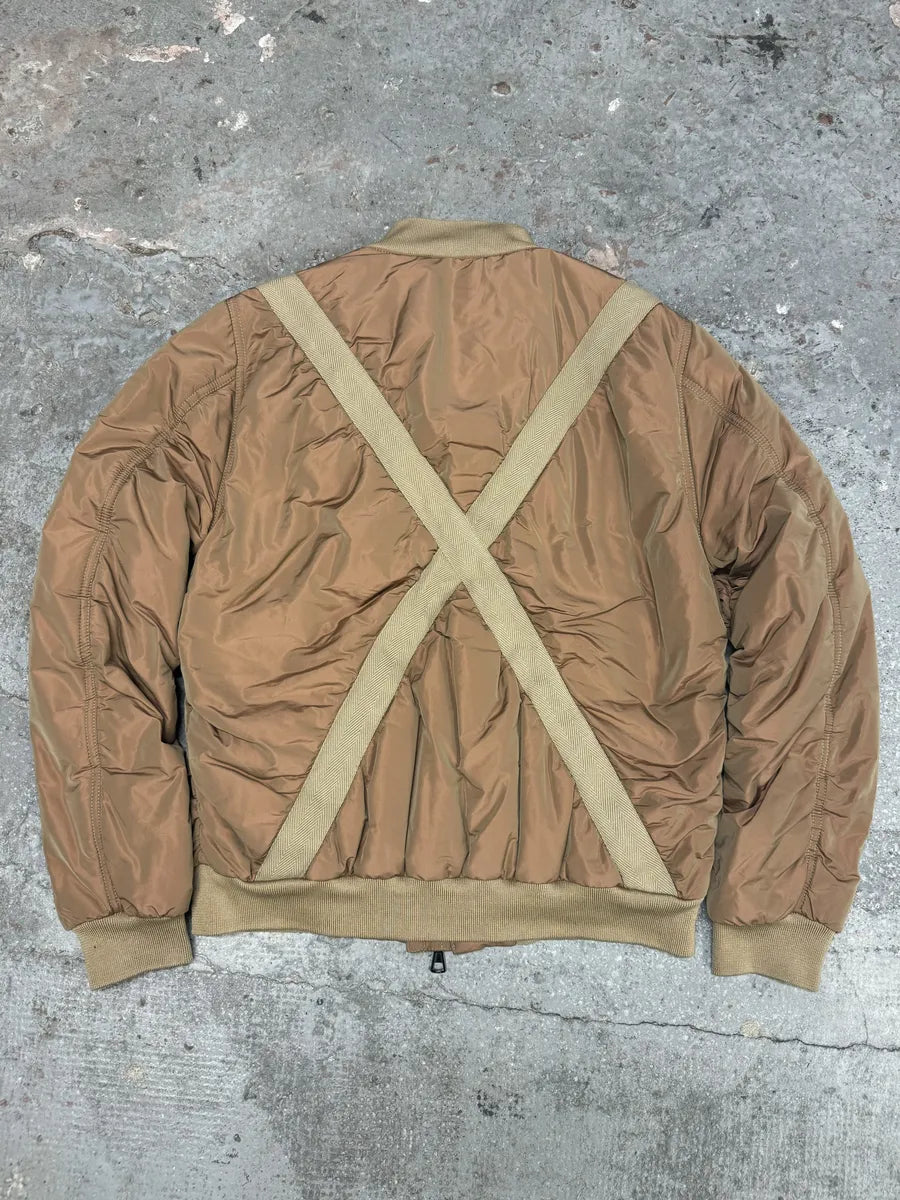 AW2011 Emporio Armani Cross Faded Pink Bomber Jacket (L) 0