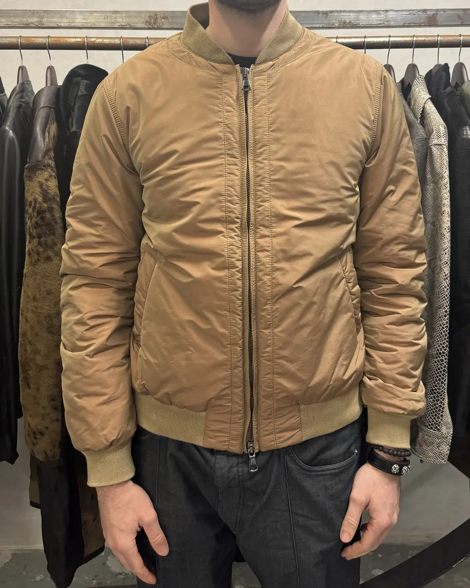 AW2011 Emporio Armani Cross Faded Pink Bomber Jacket (L) 2