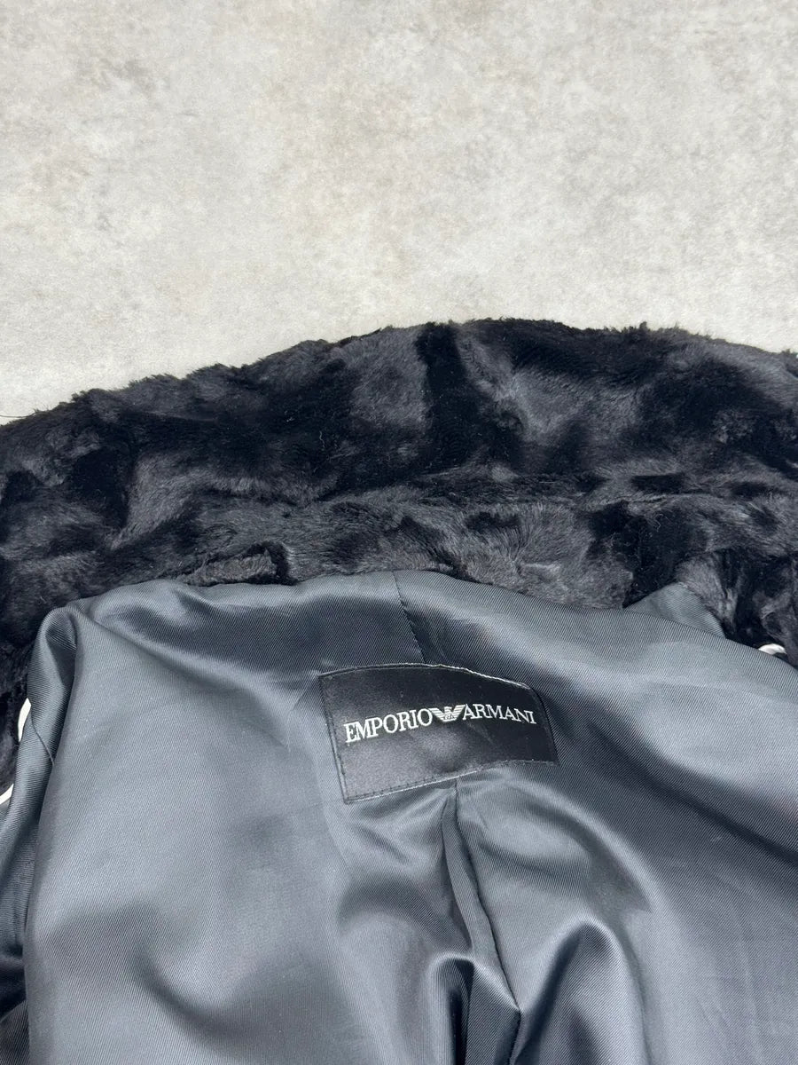 AW2011 Emporio Armani Elegant Fur Premium Jacket lYCHRJs 9
