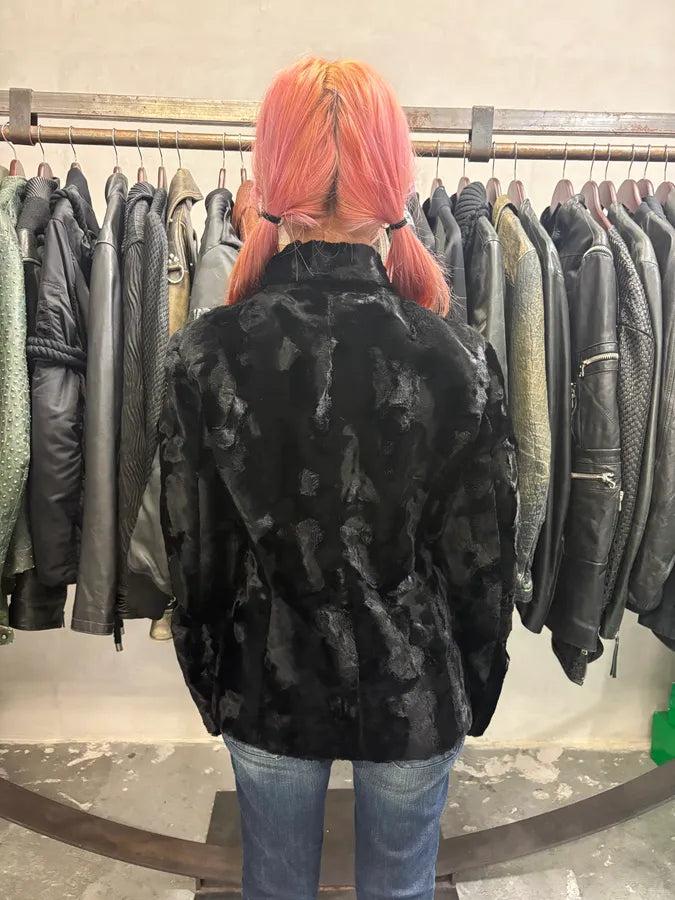 AW2011 Emporio Armani Elegant Fur Premium Jacket lYCHRJs 2