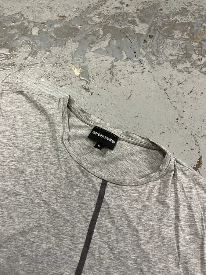 AW2011 Emporio Armani New-York Workers Grey T-Shirt kTBdIjT 4