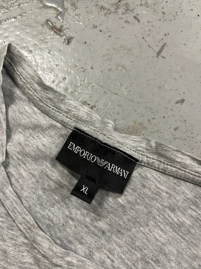 AW2011 Emporio Armani New-York Workers Grey T-Shirt kTBdIjT 7