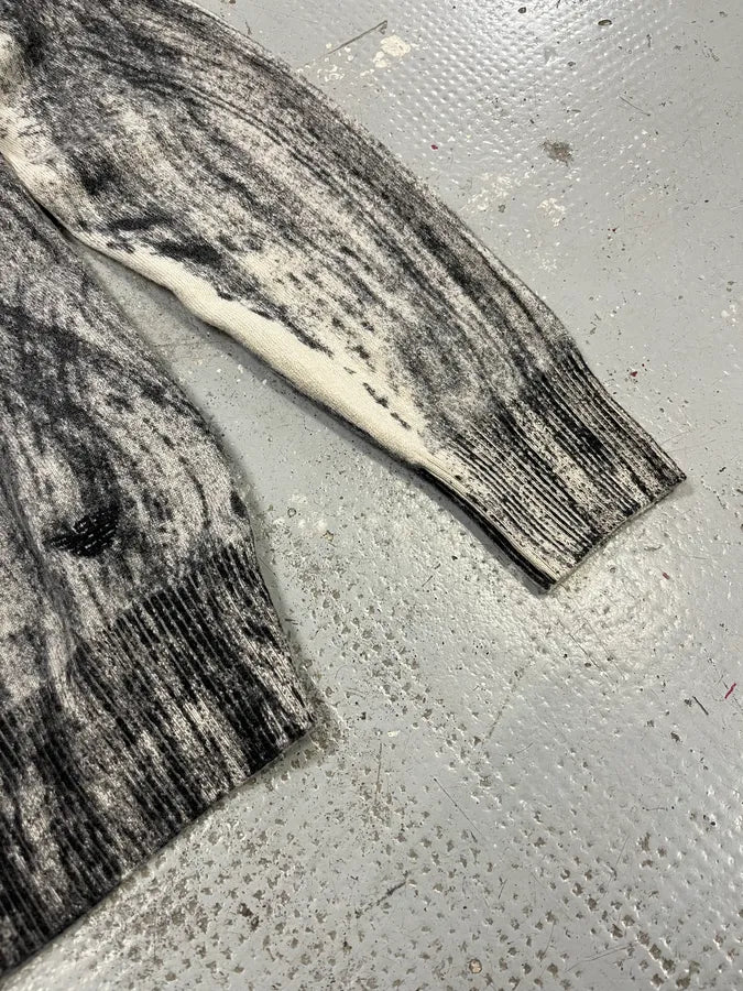 AW2011 Emporio Armani Wheel Paint Cardigan Sweater JoPqrLn 6