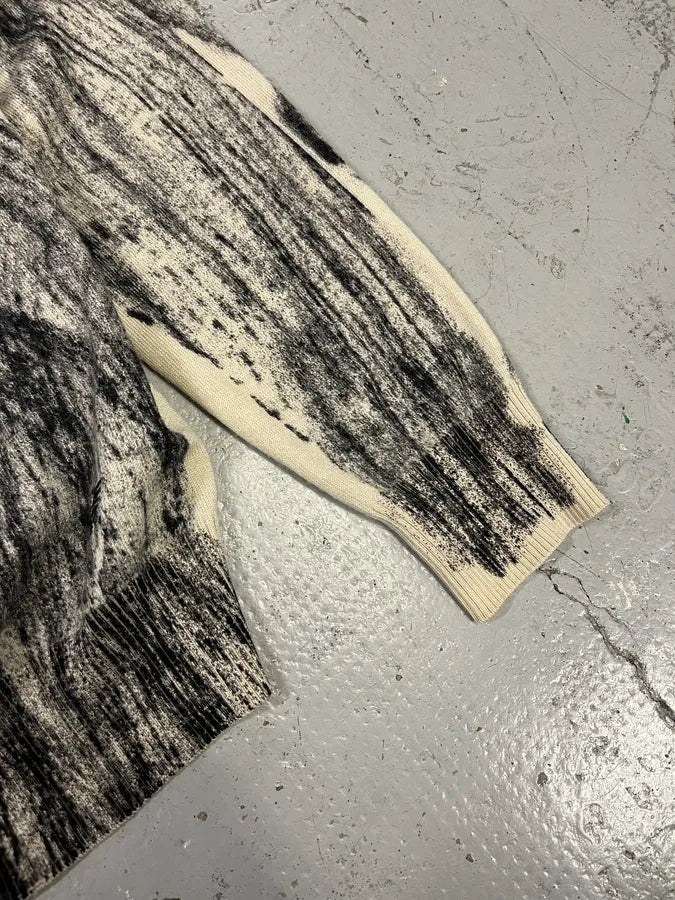 AW2011 Emporio Armani Wheel Paint Cardigan Sweater tEbvzTI 6