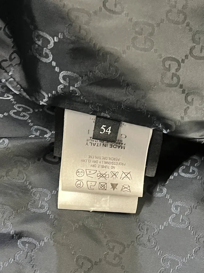 AW2011 Gucci Black & Navy Hooded Puffer Jacket aCsXqNn 11