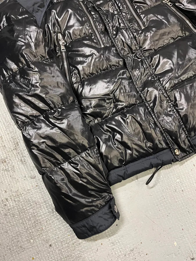 AW2011 Gucci Black & Navy Hooded Puffer Jacket aCsXqNn 8