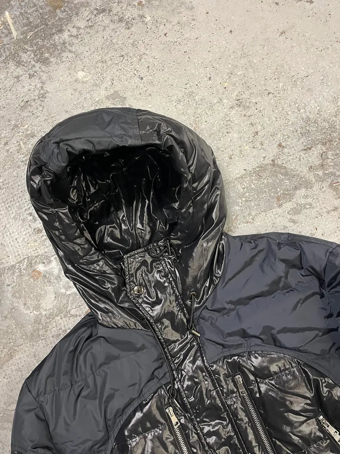 AW2011 Gucci Black & Navy Hooded Puffer Jacket aCsXqNn 3