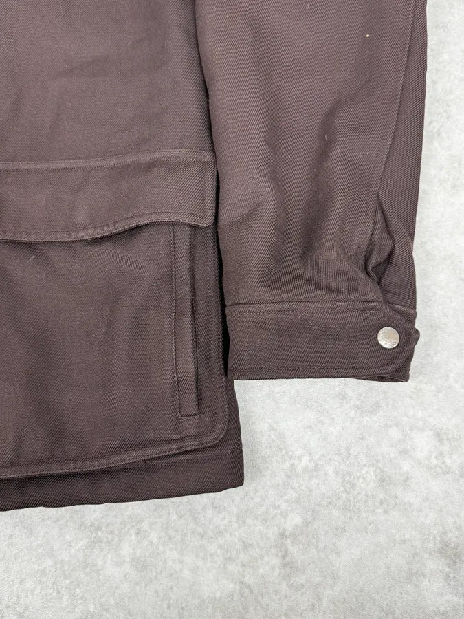 AW2011 Gucci Brown Hooded Wool Jacket afLAbzz 8