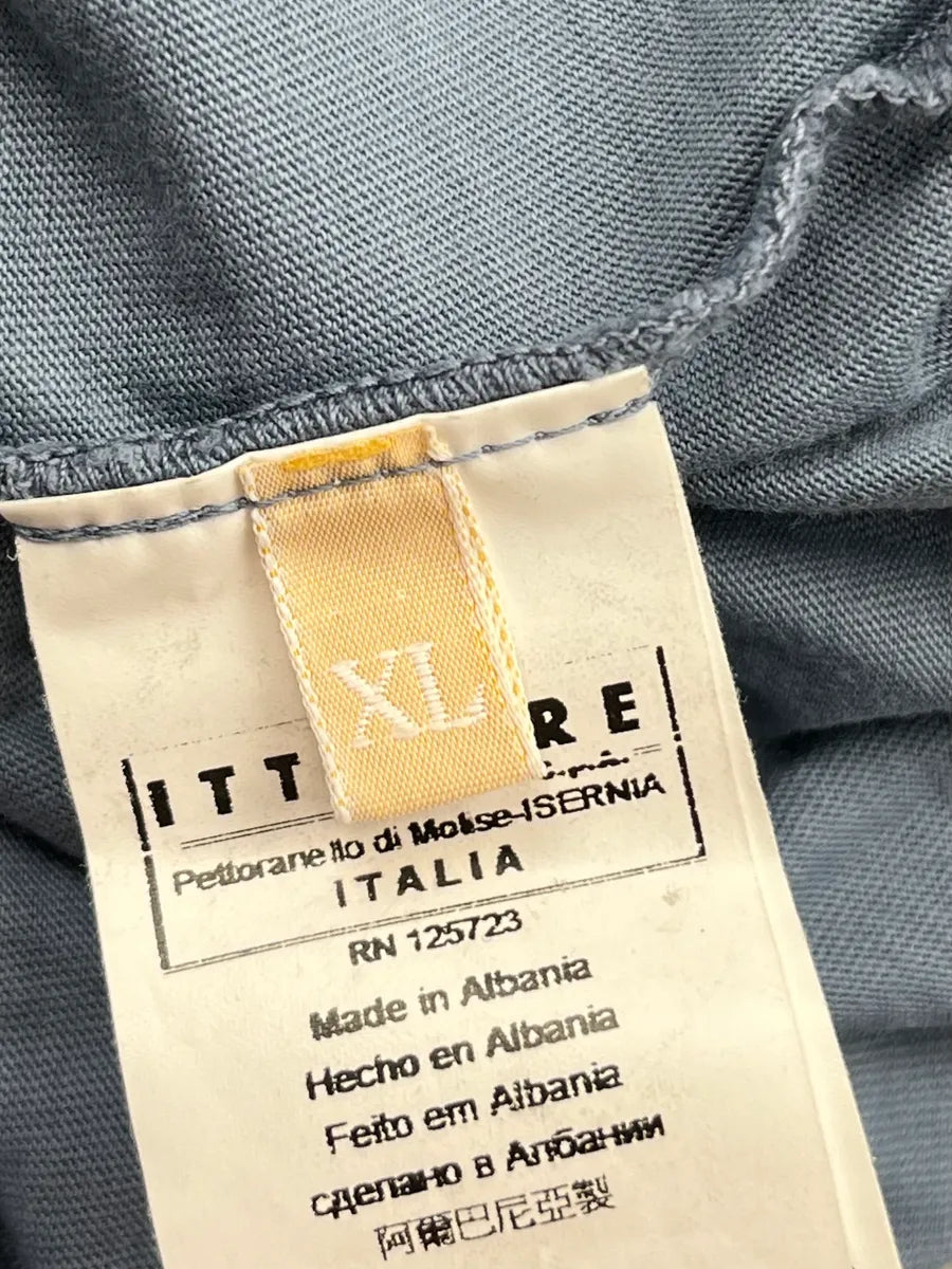 AW2011 John Galliano Blue Propaganda Logo Longsleeve AmvKbDc 8