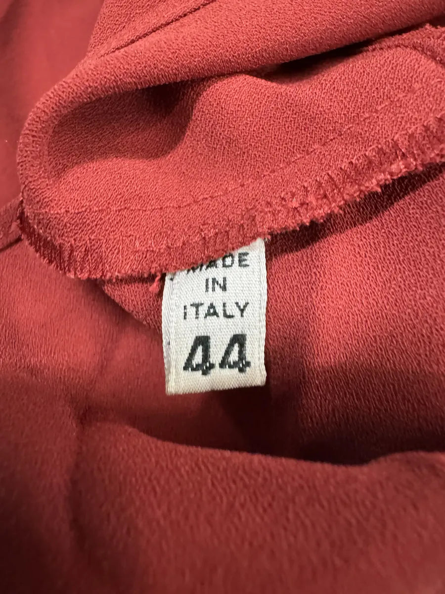 AW2011 Maison Margiela Red Plissed Signature Dress wRTnBDl 7