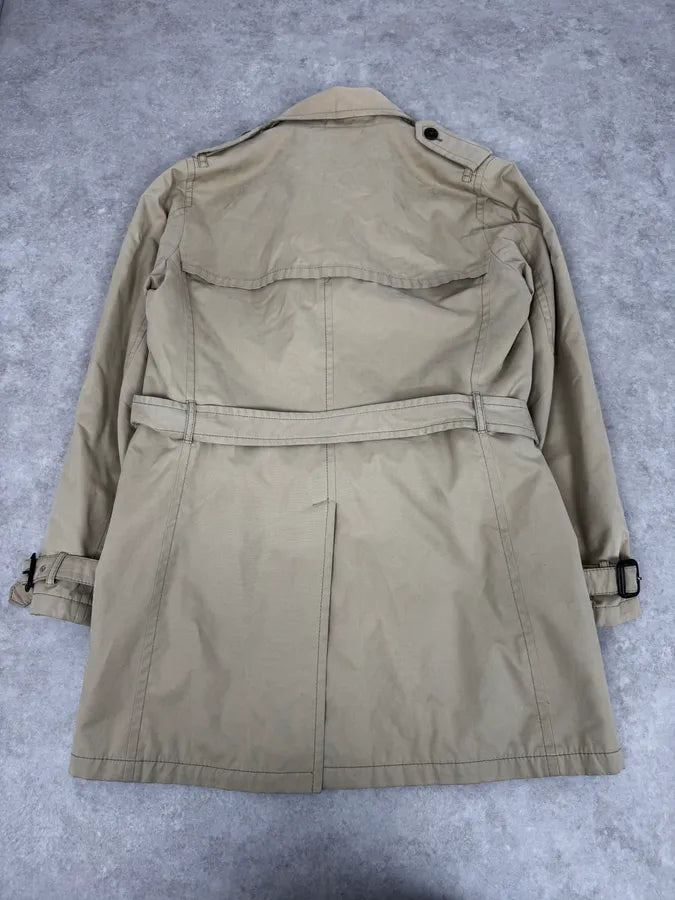 AW2011 Prada Beige Buttoned Classy Trench Coat lYQJCbf 3
