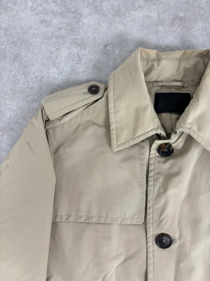 AW2011 Prada Beige Classy Trench Coat ktySUCK 8