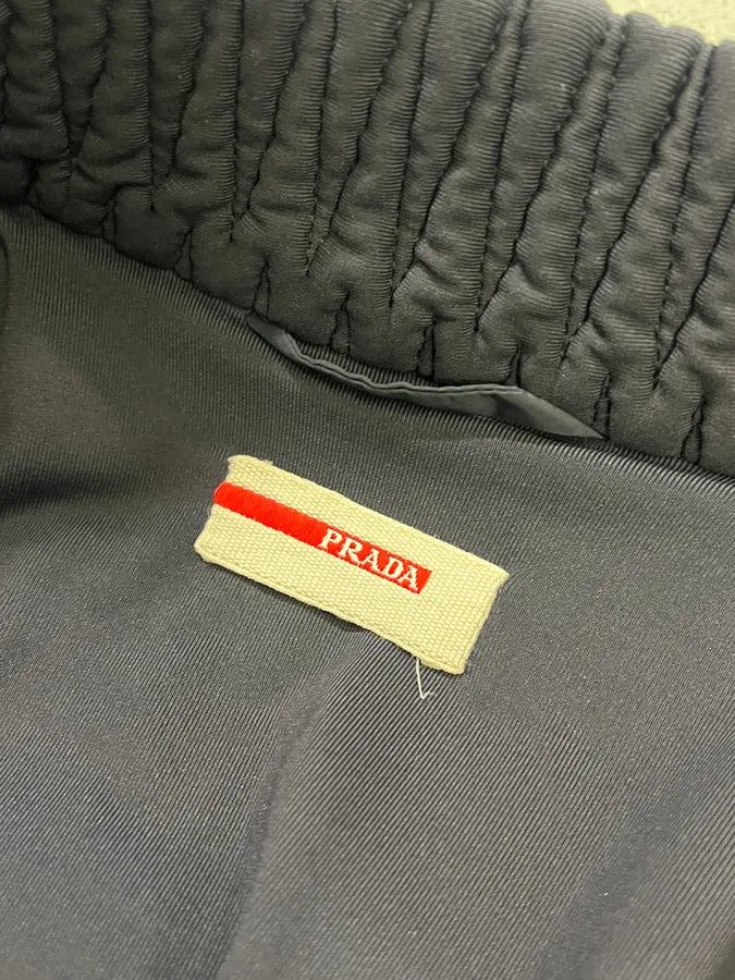 AW2011 Prada Quilted Dark Navy Jacket YzPzNDN 8