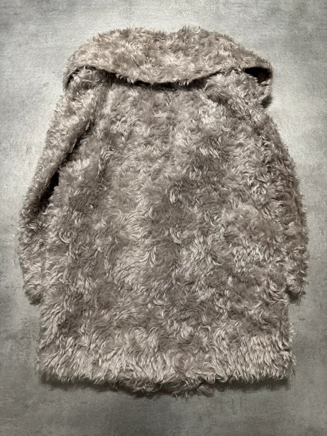 AW2011 Prada Snow Mohair Fur Jacket tVpYtBZ 4