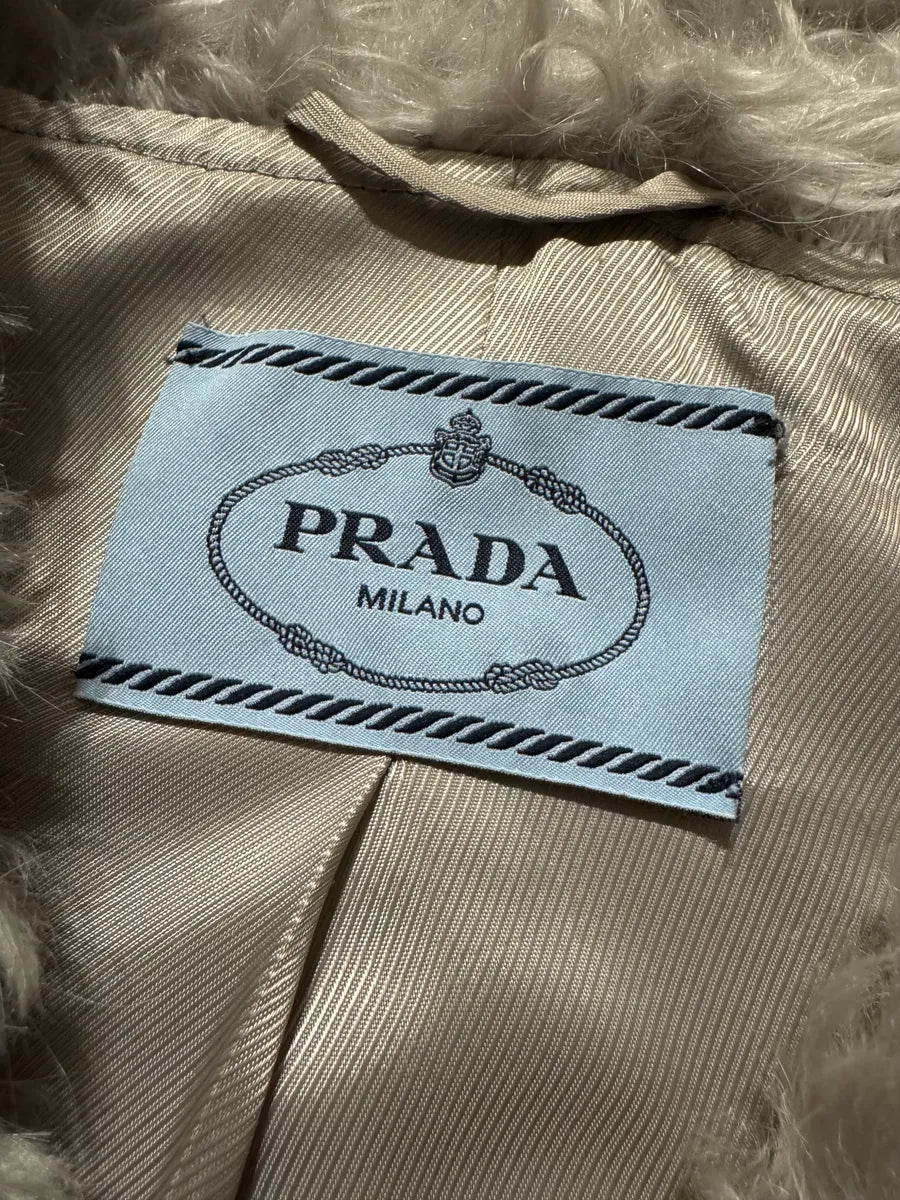 AW2011 Prada Snow Mohair Fur Jacket tVpYtBZ 9