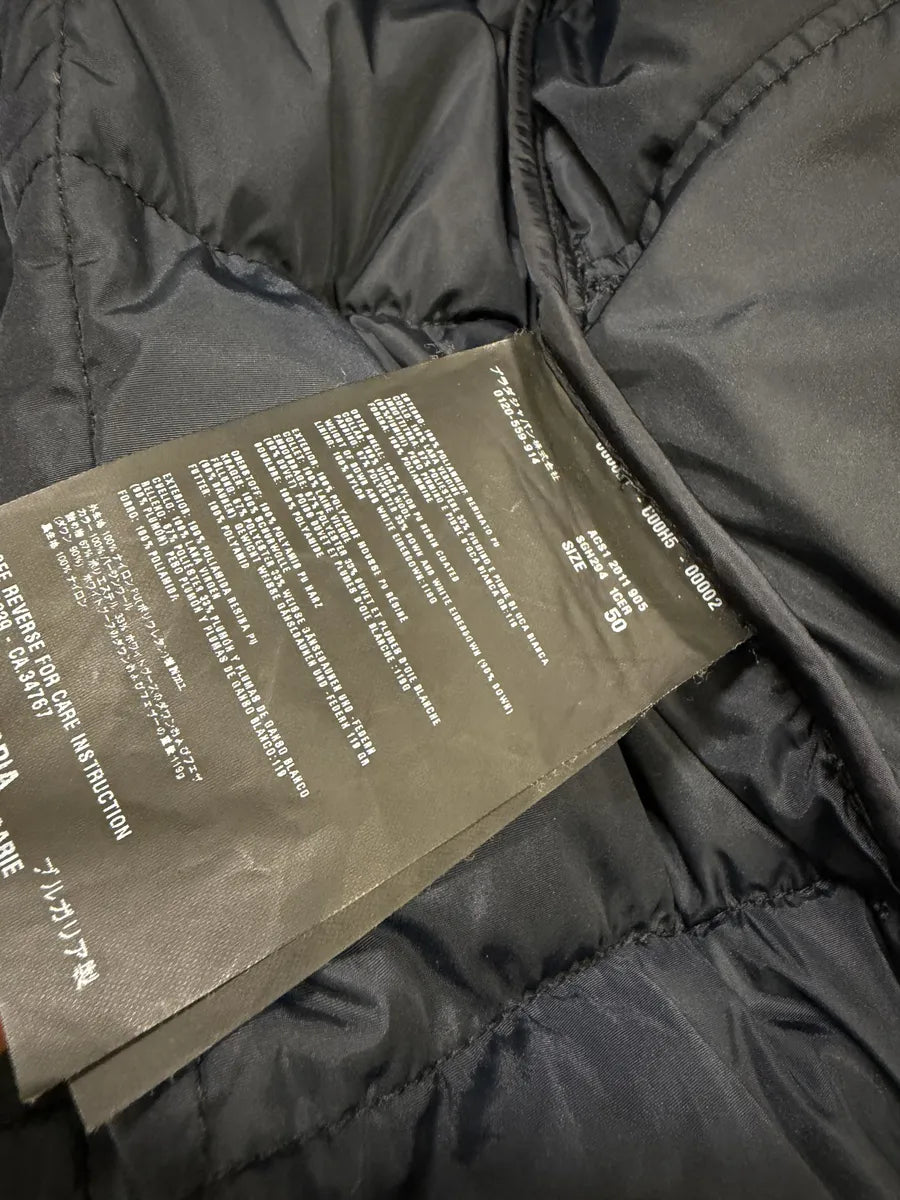 AW2011 Prada Tartan Blue & Green Puffer Jacket VDXMNLk 7