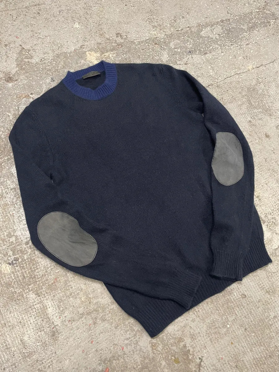 AW2011 Prada Wool Navy Sweater vWhWric 1