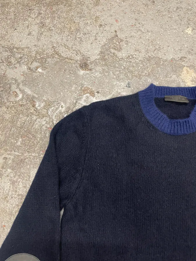 AW2011 Prada Wool Navy Sweater vWhWric 3