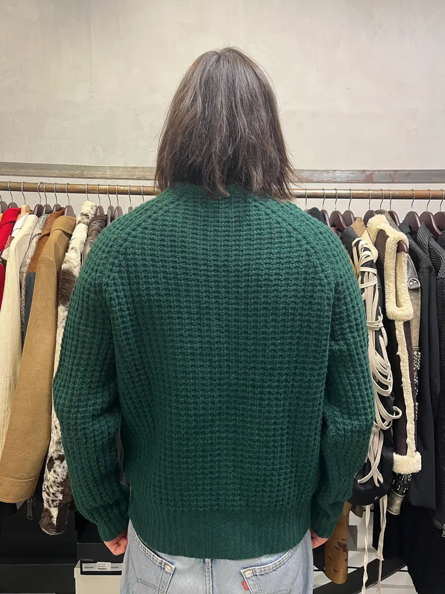 AW2012 Acne Studios Green Wool Sweater PLpuIri 2