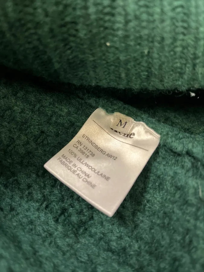 AW2012 Acne Studios Green Wool Sweater PLpuIri 7