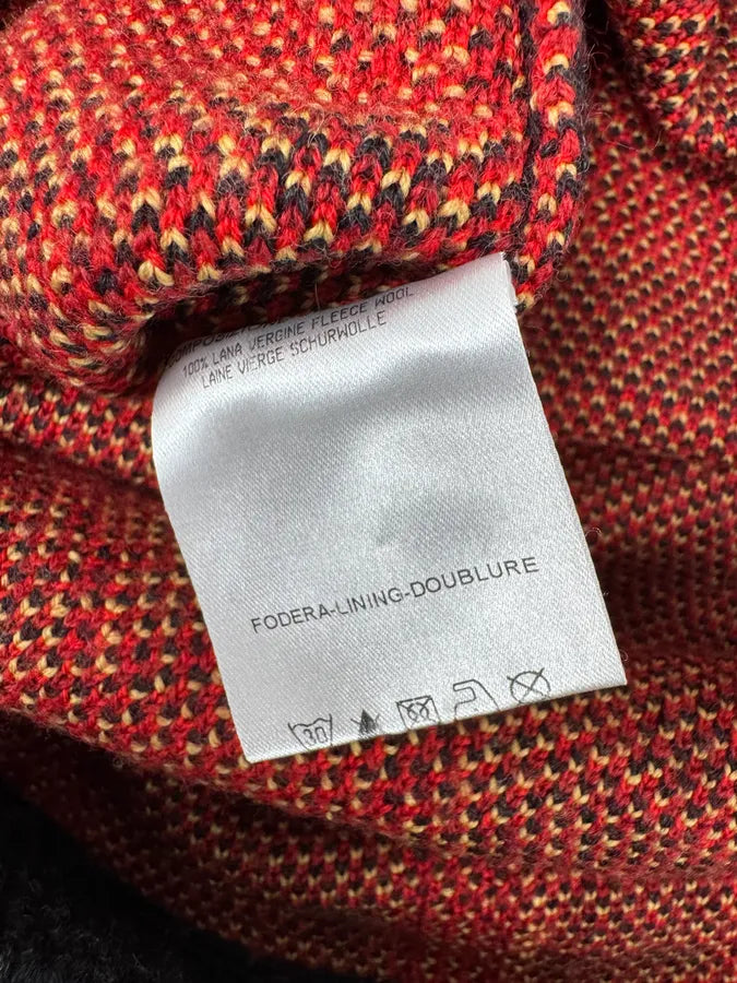 AW2012 Alexander Mcqueen Black & Red UK Flag Destructured Sweater OjEuxaz 7