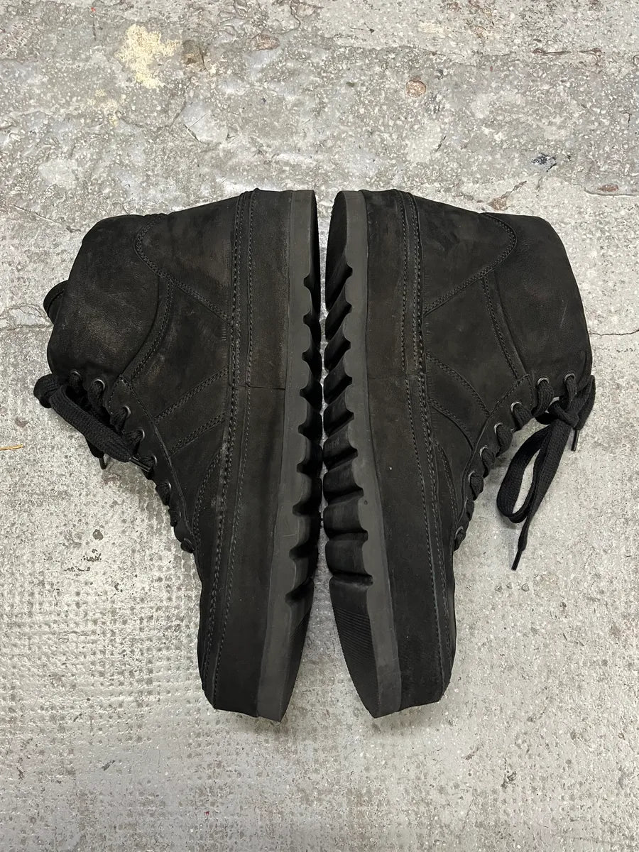 AW2012 Ann Demeulemeester Black Gert Ombre High Sneakers (44eu/us10) enaKbMA 3