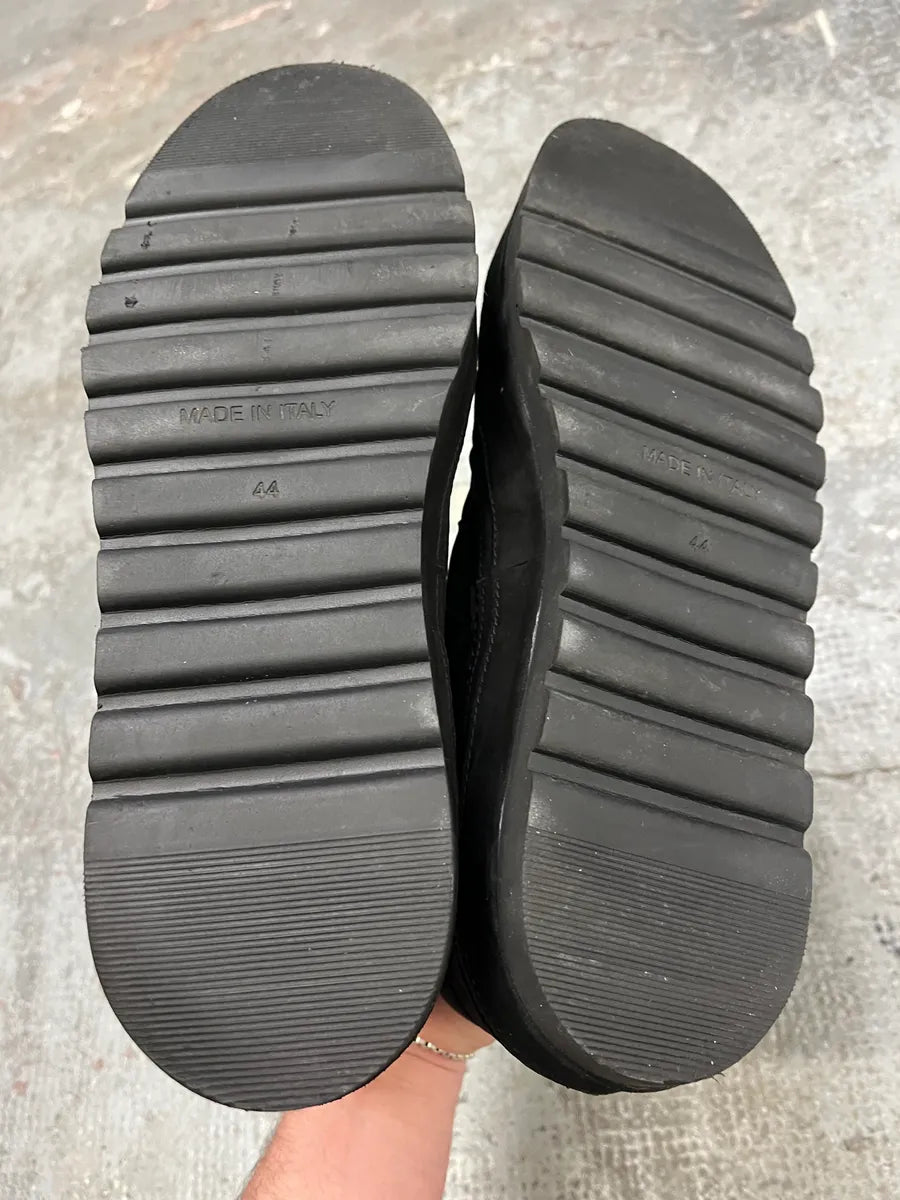 AW2012 Ann Demeulemeester Black Gert Ombre High Sneakers (44eu/us10) enaKbMA 5