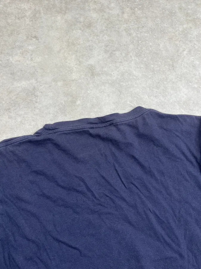 AW2012 Balmain Navy Fading Shield T shirt  PiSoPZr 5