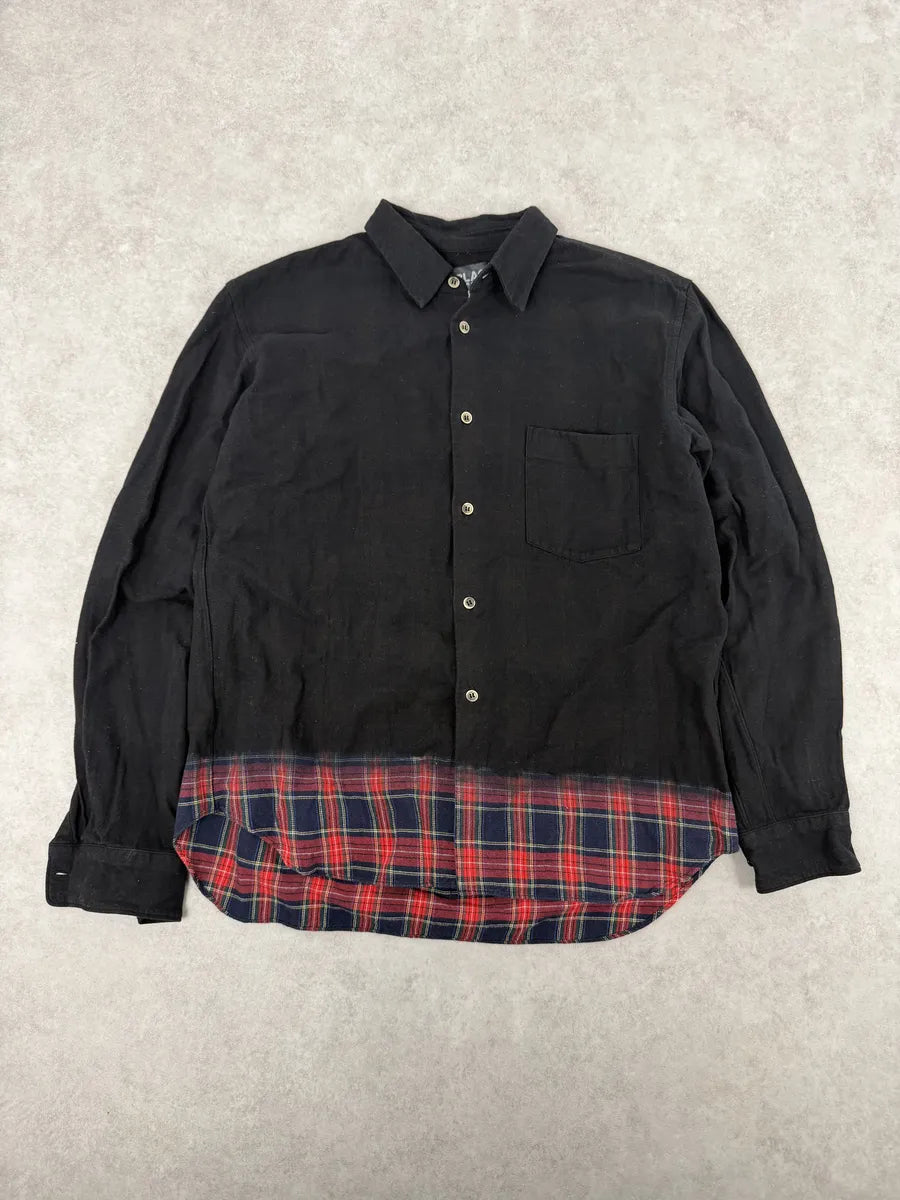 AW2012 Comme des Garçons Black & Red Checkered Shirt CyLNpHr 0