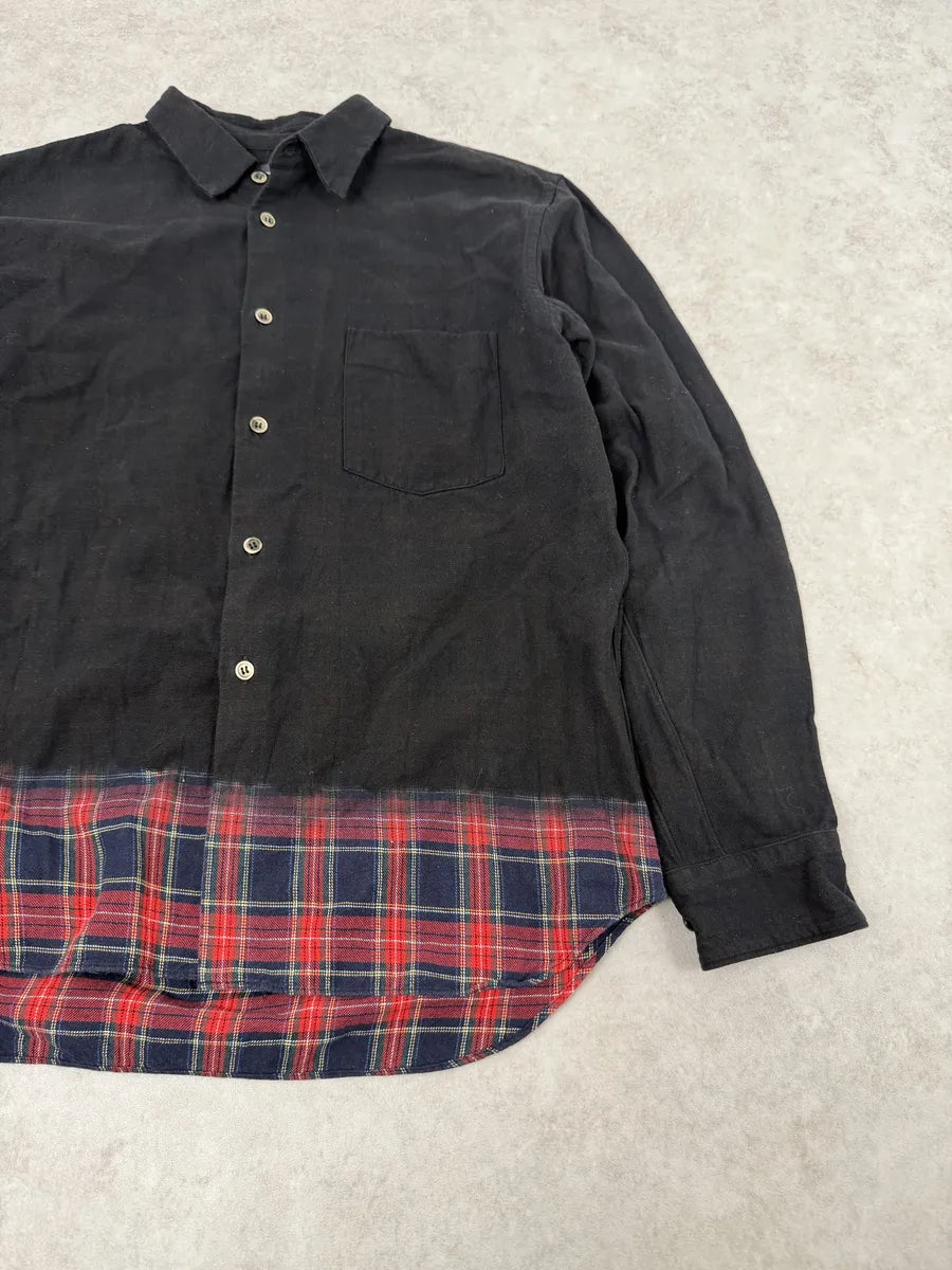 AW2012 Comme des Garçons Black & Red Checkered Shirt CyLNpHr 4