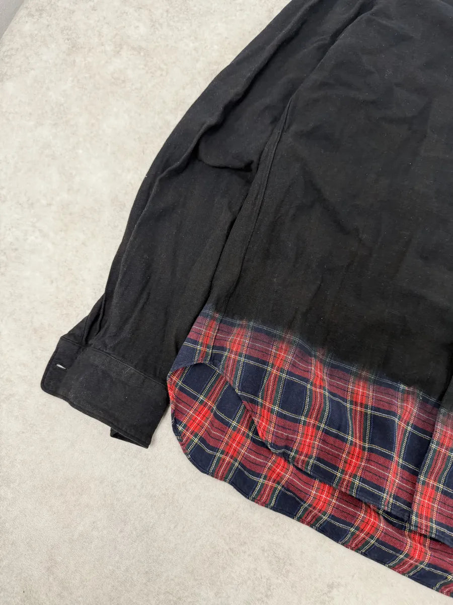 AW2012 Comme des Garçons Black & Red Checkered Shirt CyLNpHr 5