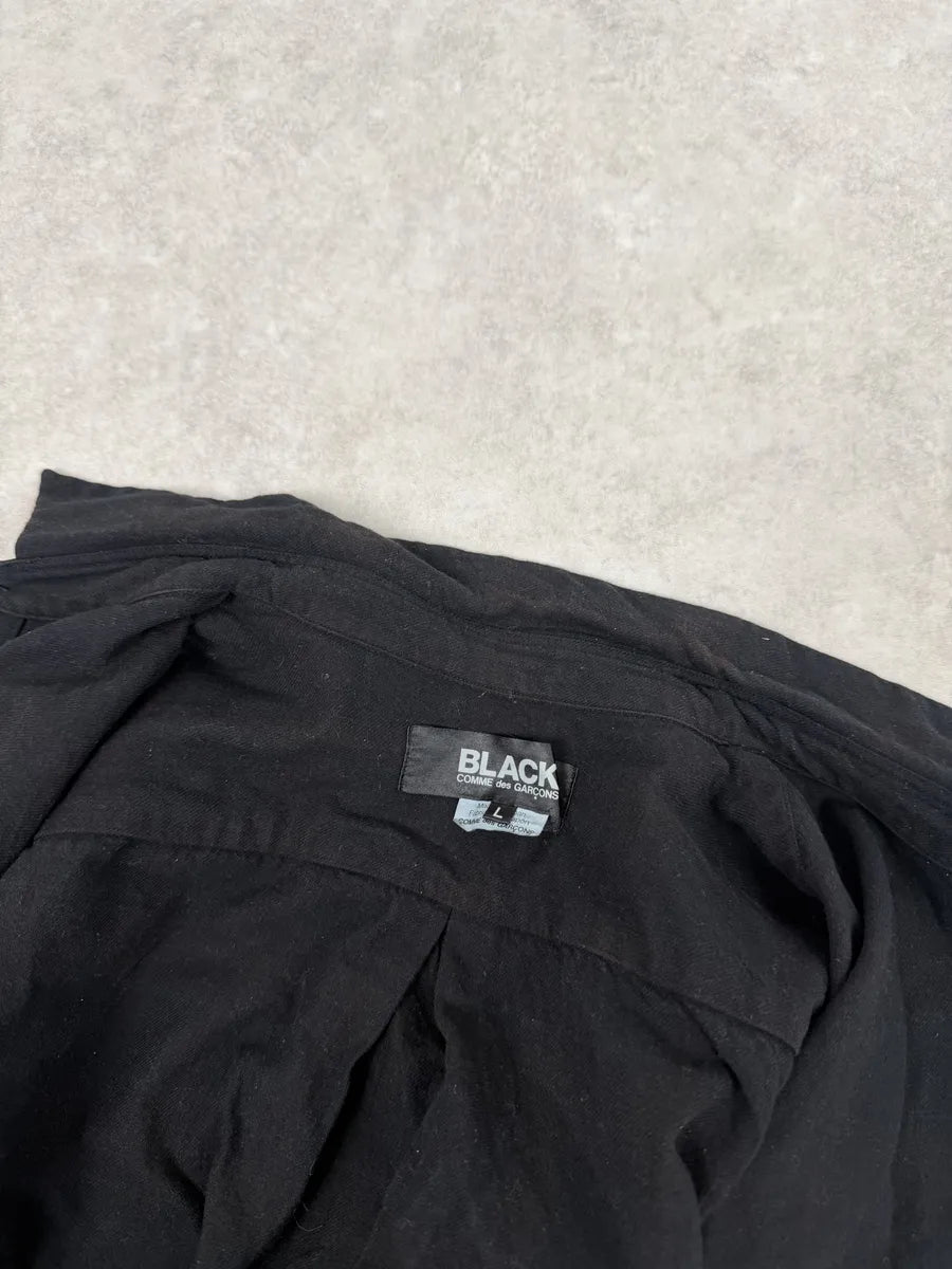 AW2012 Comme des Garçons Black & Red Checkered Shirt CyLNpHr 7