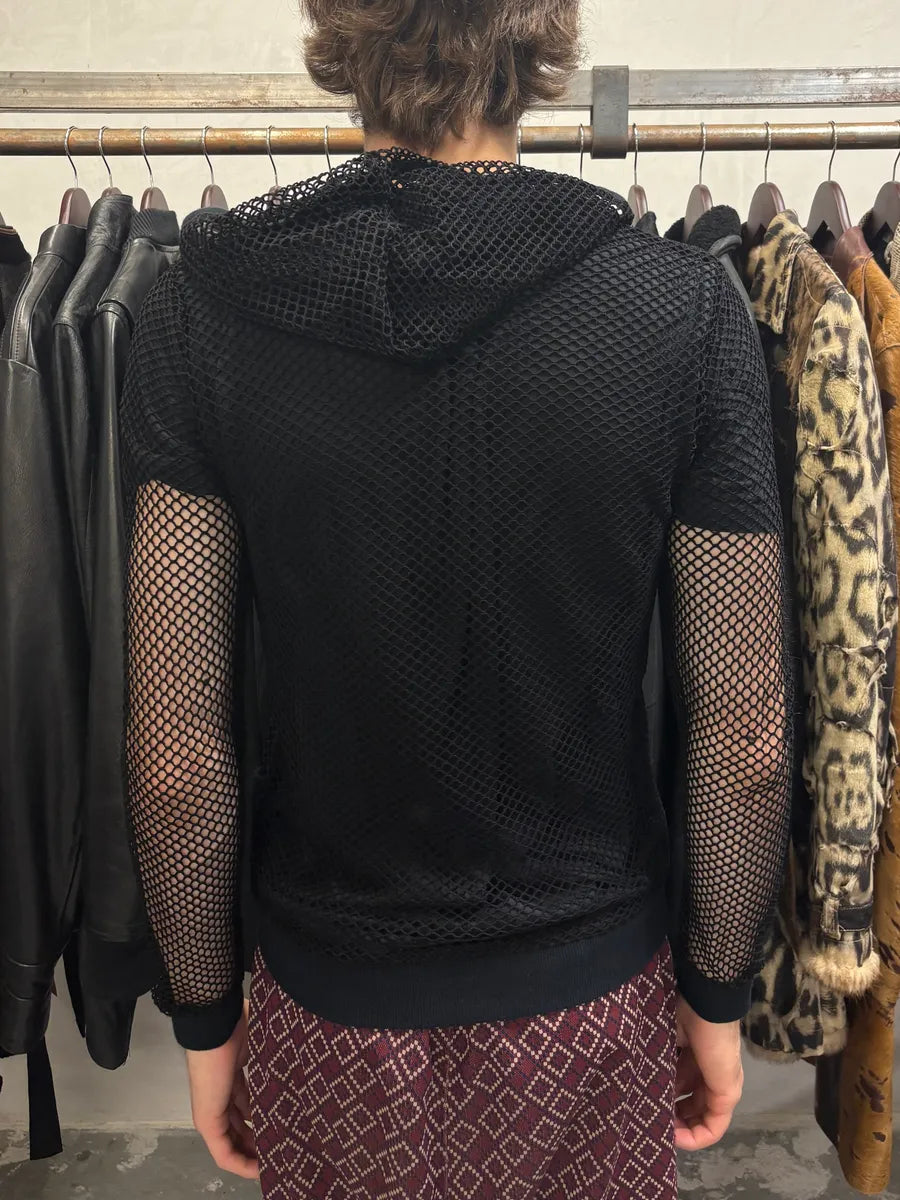 AW2012 Dolce & Gabbana Fisher Nets Black Sweatshirt (S) rnJUTPc 2