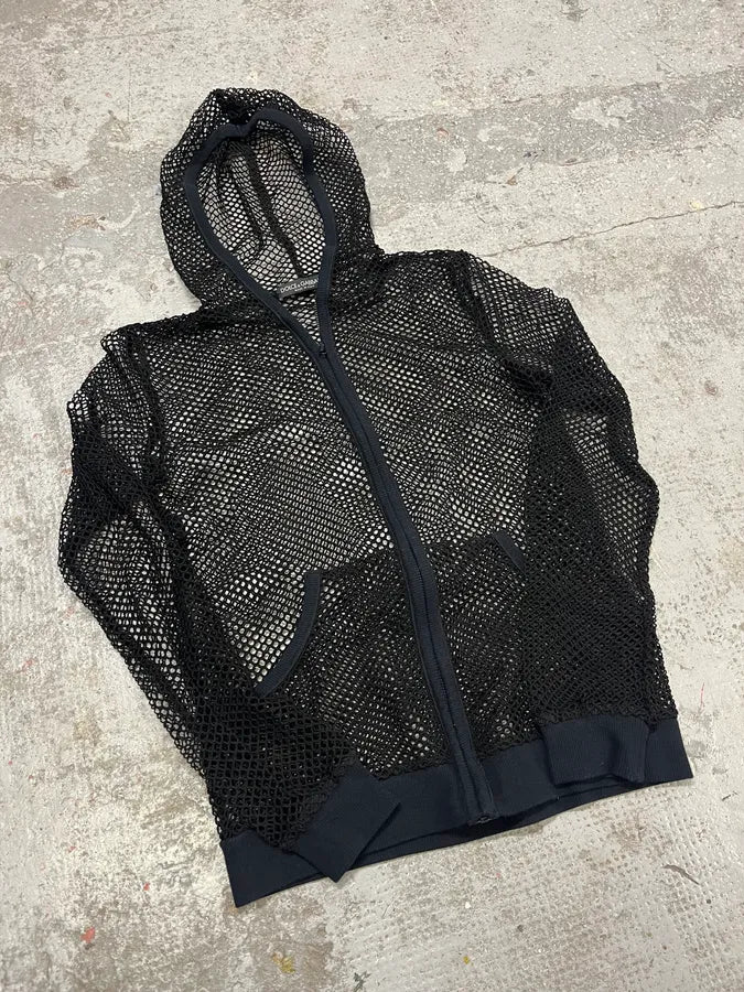 AW2012 Dolce & Gabbana Fisher Nets Black Sweatshirt (S) rnJUTPc 3