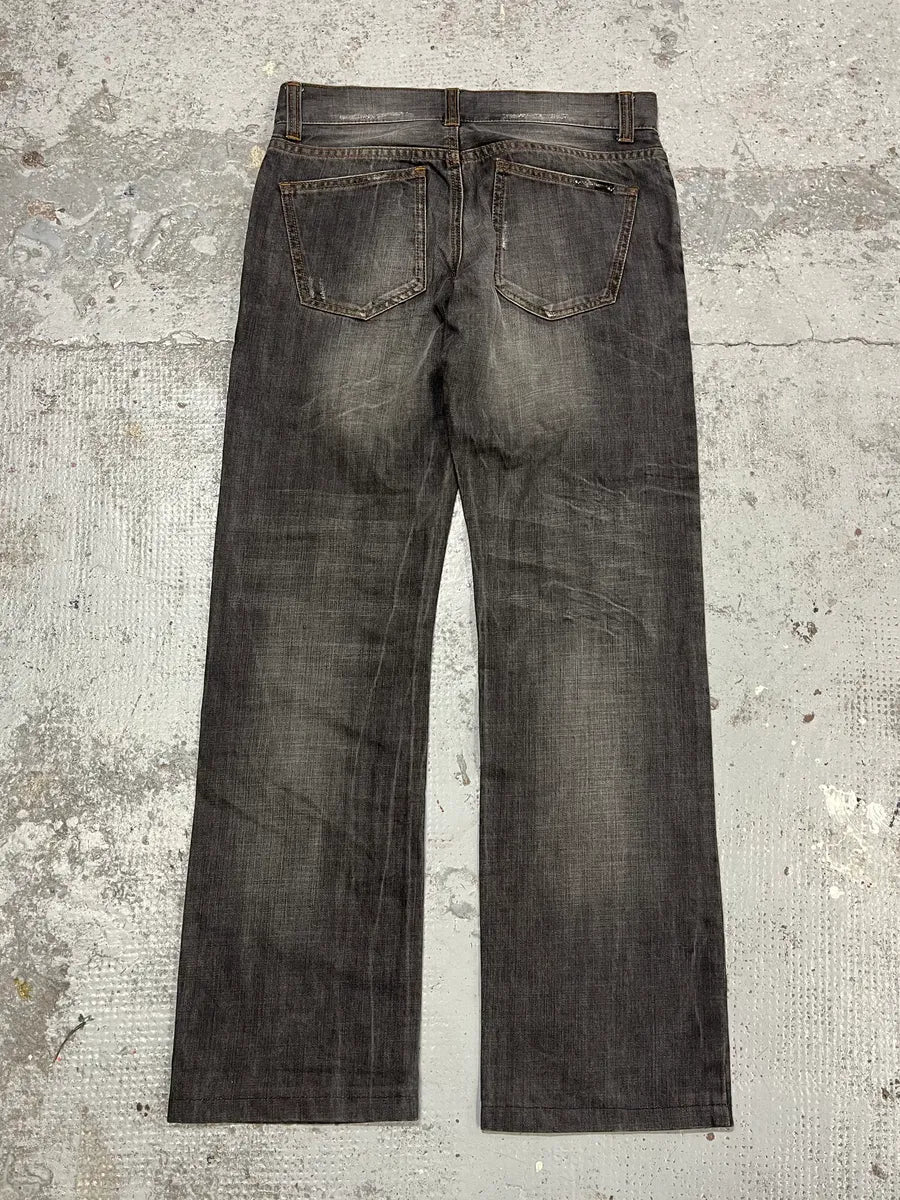 AW2012 Dolce & Gabbana Grey Denim Jeans EhRlqWR 6