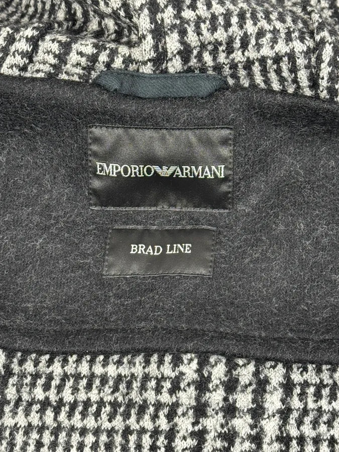 AW2012 Emporio Armani Grey Wool Hooded Trench Coat ypNSpRR 9