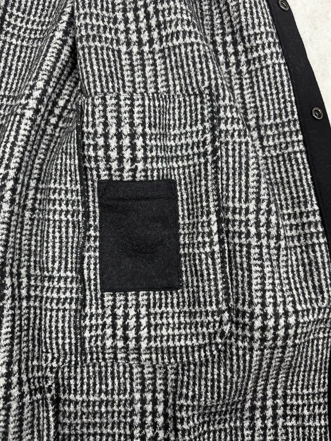 AW2012 Emporio Armani Grey Wool Hooded Trench Coat ypNSpRR 8