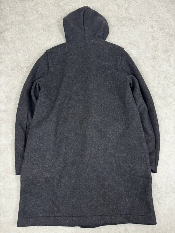 AW2012 Emporio Armani Grey Wool Hooded Trench Coat ypNSpRR 3