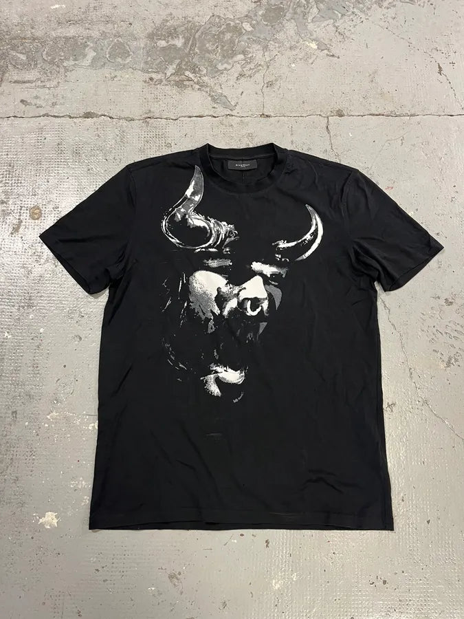 AW2012 Givenchy Black Human Bull T-Shirt by Riccardo Tisci nmkhVdy 0