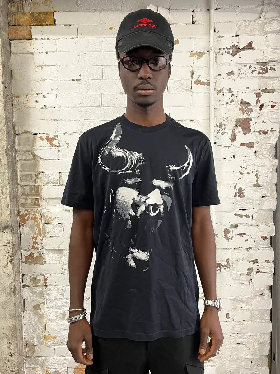 AW2012 Givenchy Black Human Bull T-Shirt by Riccardo Tisci nmkhVdy 1