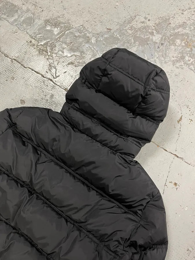 AW2012 Gucci Black Puffer Bomber Hooded Jacket uOSyOPM 8