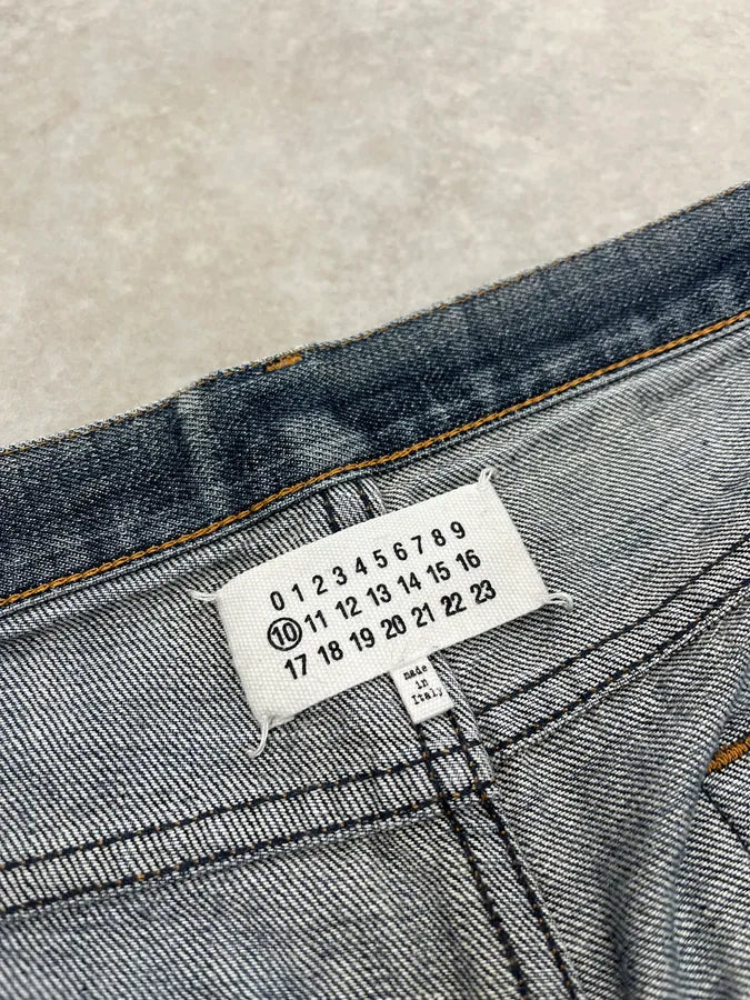 AW2012 Maison Margiela Blue Signature Slim Denim Jeans NjivMlx 10