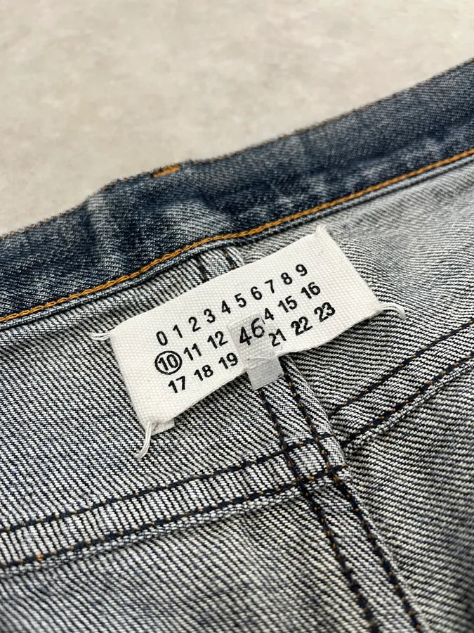 AW2012 Maison Margiela Blue Signature Slim Denim Jeans NjivMlx 12