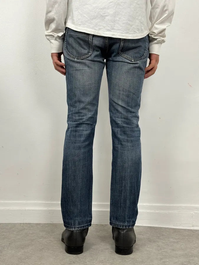 AW2012 Maison Margiela Blue Signature Slim Denim Jeans NjivMlx 3