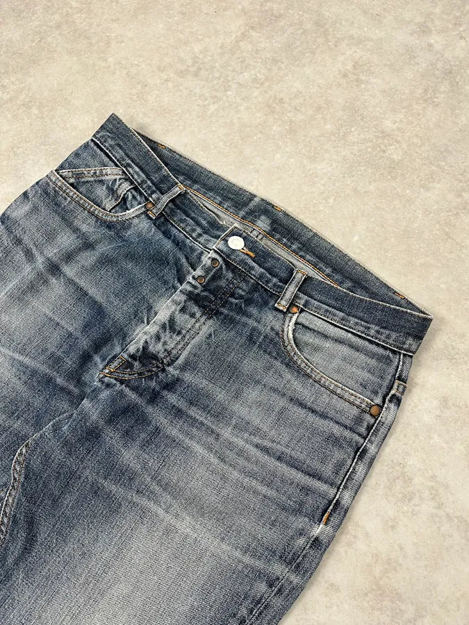 AW2012 Maison Margiela Blue Signature Slim Denim Jeans NjivMlx 5