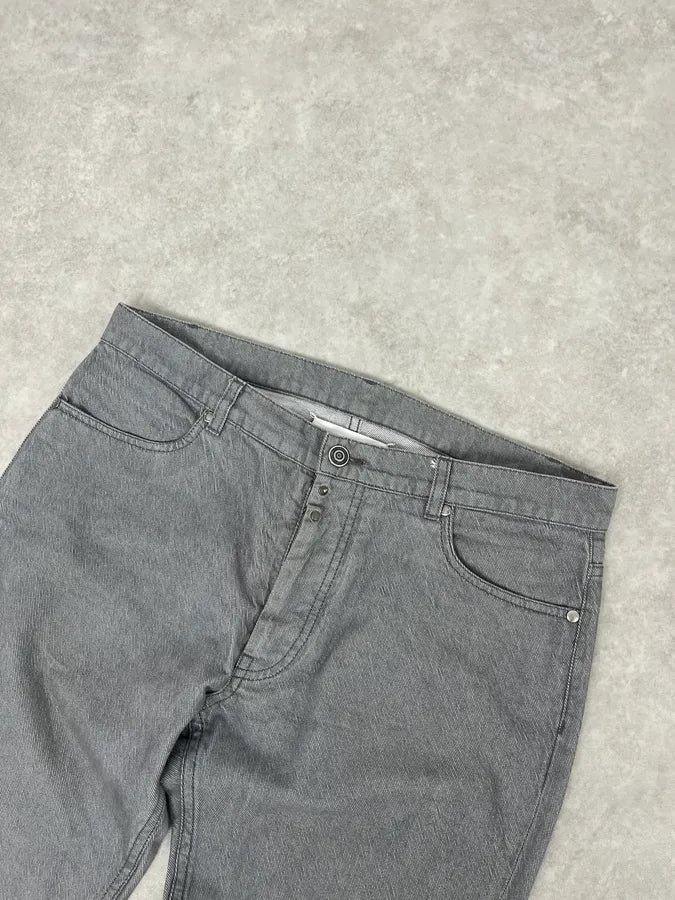 AW2012 Maison Margiela Grey Signature Slim Denim Jeans dmbviaG 5