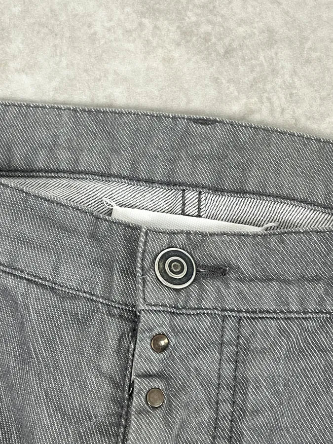 AW2012 Maison Margiela Grey Signature Slim Denim Jeans dmbviaG 7